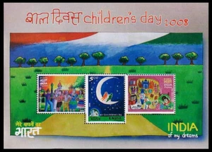 India 2008. Children Day. Sc.2266a sheetlet. MNH - Picture 1 of 1