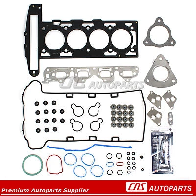Head Gasket Set Fits 02-06 Chevrolet Oldsmobile Pontiac Saturn 2.2 DOHC VIN F, D Foto 1 de 2