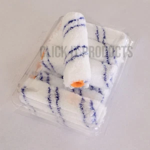 2 x PACKS Paint Rollers Sleeves Covers 100mm Fabric Washable Reusable 10 Pack - Picture 1 of 5