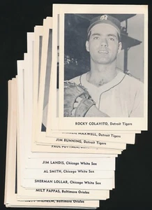 1958-1961 Jay Publishing 5x7 Baseball Photos (Type 1) **Pick a Card** - Picture 1 of 149
