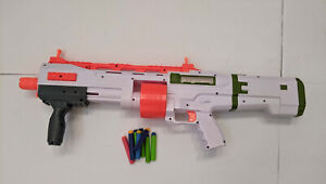 Halo NERF Gun Shotgun Bulldog SG Dart Blaster Pump Action Foam Dart Gun w/ darts