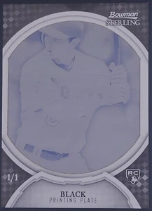 JOHNNY GIAVOTELLA 2011 Bowman Sterling RC PRINTING PLATE SP #1/1 Royals One of - Picture 1 of 2