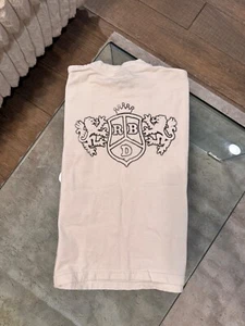 REBELDE RBD T SHIRT SIZE YOUTH LARGE FRONT AND BACK PRINT WHITE - Picture 1 of 2