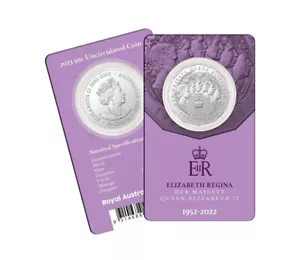 2023 50 Cent UNC Coin Elizabeth Regina HM Queen Elizabeth II - Picture 1 of 2