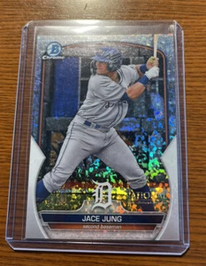 2023 Bowman Chrome National NSCC Jace Jung Speckle Diamond Refractor #MLB-33 - Bild 1 von 2