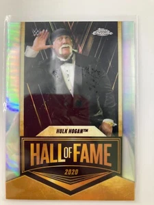 TOPPS WWE CHROME 2025 HULK HOGAN HALL OF FAME . - Picture 1 of 2