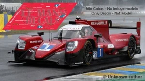 Decals Oreca 07 Le Mans 2021 1:32 1:43 1:24 1:18 slot calcas Calderon Florsch - Imagen 1 de 1