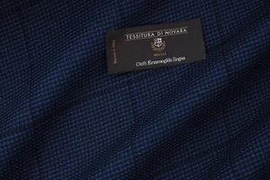 Tela de chaqueta/traje de seda Ermenegildo Zegna tejido de Novara (100% seda)