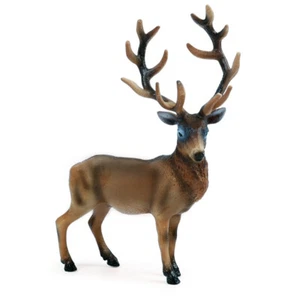 Simulated Wild Animal European Elk Toy Models - Picture 1 of 4