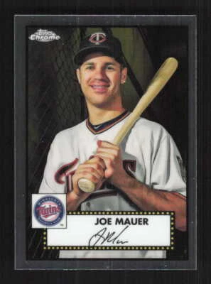 Joe Mauer 2021 Topps Chrome Platinum Anniversary #528 - Image 1 of 2