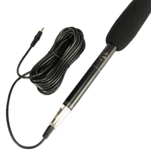 Uni-Directional Condenser Camera Interview Microphone for DSLR and Mobile Video - Picture 1 of 12