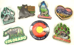 COLORADO SOUVENIR MAGNET REISE SAMMLERSTÜCK BÄR WOLF BERGE 1x SIE WÄHLEN - Bild 1 von 22