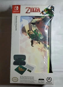Legend Of Zelda Hyrule Field Protection Case Kit ~FOR NINTENDO SWITCH LITE ONLY - Picture 1 of 8
