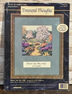 Dimensions Treasured Thoughts Counted Cross Stitch Kit Show Me The Way #72469 - Bild 1 von 6