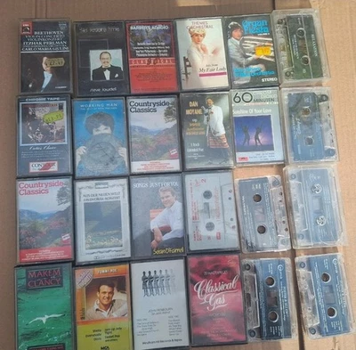 Cassette Tapes Collection Bundle Job Lot x 17 Albums Classics Ect - Image 1 of 4