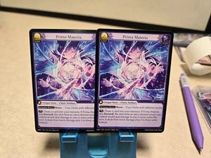 LOT OF 2 Grand Archive TCG Prima Materia 165 Ultra Rare Regular - Picture 1 of 2