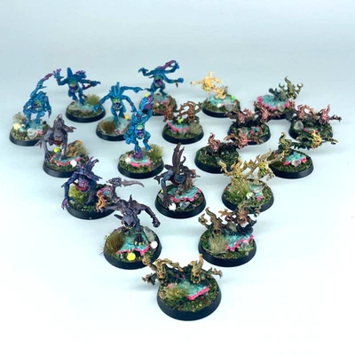 Blue Horrors of Tzeentch - Chaos Daemons Painted - Warhammer Age of Sigmar C6354 - Image 1 of 3