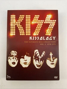 KISS; KISSOLOGY VOLUME 2 DVD BOXSET 3 DISC + BONUS DISC USED Very GOOD CONDITION - Picture 1 of 3