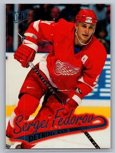 1996-97 Fleer Ultra #50 Sergei Fedorov Detroit Red Wings NHL Hockey Card - Picture 1 of 2