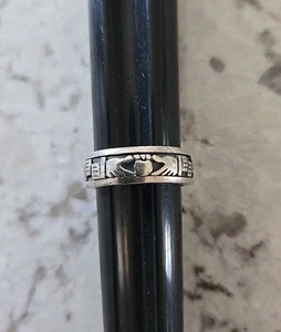 Celtic Claddagh Heart Hands Crown Band 925 Sterling Size 7 6.7 Grams - Picture 1 of 6