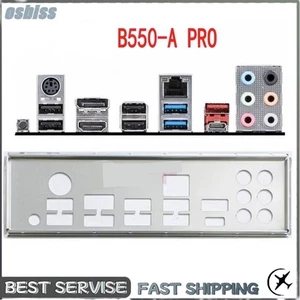 Do MSI B550-A PRO Płyta główna Shield Tylna płyta IO I/O Shield - Zdjęcie 1 z 2