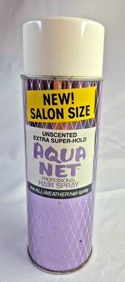 Винтажный AQUA NET лак для волос - без запаха дополнительный супер-держать фиолетовый может 16 унций. РЕКВИЗИТ/ИСПОЛЬЗОВАНИЕ - Изображение 1 из 4