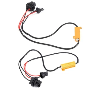 ˘2pcs 7440 LED Load Resistance Decoder 50W 6Ω For Headlight Fog Daytime Running - Picture 1 of 12