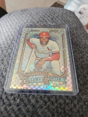 2025 Topps Allen Ginter beisebol X Factor paralelo Ozzie Smith - Imagem 1 de 4