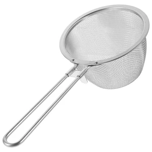 Colador de cocina de acero inoxidable con mango cuchara de filtro - Imagen 1 de 12