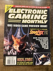 Vintage Electronic Game Monthly March 1993 Volume 6 Issue 3 - Picture 1 of 8