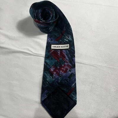 100% 真丝 Miles David 领带 #62830 — 第 1/4 张图片