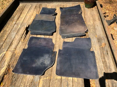 Insertos de alfombra Mercedes Benz 240D 1983 Foto 1 de 4