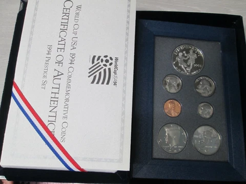 1994 US World Cup USA Soccer Prestige Set Cover