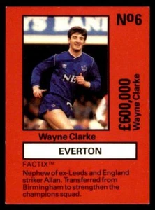 Emlyn Hughes' Team Tactix - Clarke (Everton) No. 6 - Picture 1 of 2