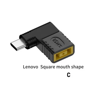 65W Laptop Power Adapter DC Female To USB Type C Male Converter For Dell Leno$j - Zdjęcie 1 z 29