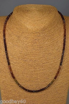 SPINELL KETTE COLLIER 62,71ct.!! Multicolour Classic Schmuck Edelstein Heilstein - Bild 1 von 4