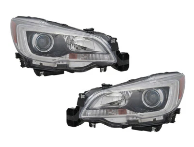 NUEVO PAR DE FAROS PARA SUBARU LEGACY BASE LIMITED PREMIUM NEGRO 2015 84001AL02A Foto 1 de 2