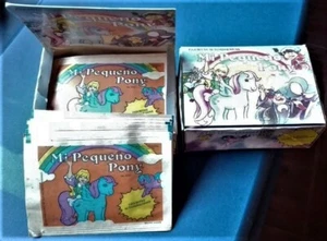 LOTE DE 2 CAJAS MY LITTLE PONY 50 SOBRES PEGATINAS CADA UNA ARGENTINA 1987 - Imagen 1 de 4