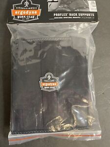 Ergodyne Proflex Back Support Size Large New In Package Black 34”-38” #1600