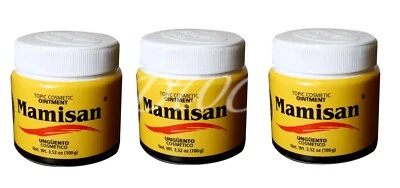 PACK 3 POMADA MAMISAN 100g (3.52oz) cada ungüento Unguento HECHO EN MÉXICO Foto 1 de 3
