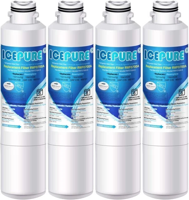Icepure RWF0700A Refrigerator Water Filter (Pack of 4) - Image 1 of 1