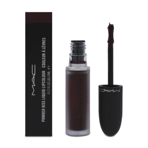 Mac Powder Kiss Liquid Lipstick 993 Pretty Pleats 5ml Brown Lip Colour - Picture 1 of 2