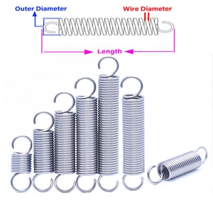 Expansion Spring Tension Wire Dia 0.3~0.6 mm Stainless Steel Extending Spring - Picture 1 of 5
