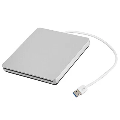 USB 3.0 Slot Loading Blu Ray Player Burner DVD CD Writer Laptop External Drive - Image 1 of 4