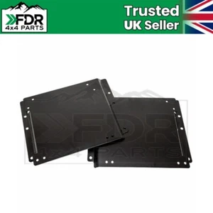 Placas de montaje de asiento deportivo con canastilla delantera (par) para Land Rover Defender 90/110 - Imagen 1 de 8