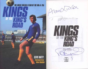 Alan Hudson, Ron Harris y Peter Osgood - Chelsea - Libro firmado - Certificado de autenticidad (16897) - Imagen 1 de 1