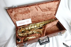 Yamaha YAS-32 Alto Saxophone Purple Logo Made In Japan Eb Key Used Fm JP #031704 - Picture 1 of 13