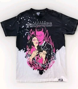 BROKEN PROMISES DEVILS KISS BLEACH DYE DAMEN Medium SHIRT - Bild 1 von 6