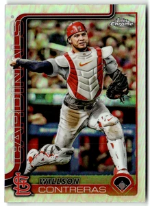 2025 Topps Chrome MLB No. 82 Willson Contreras Refractor - Bild 1 von 2