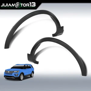 Par de molduras de apertura de molduras para molduras de molduras de molduras de guardabarros aptas para Ford Explorer 2016-2019 - Imagen 1 de 12